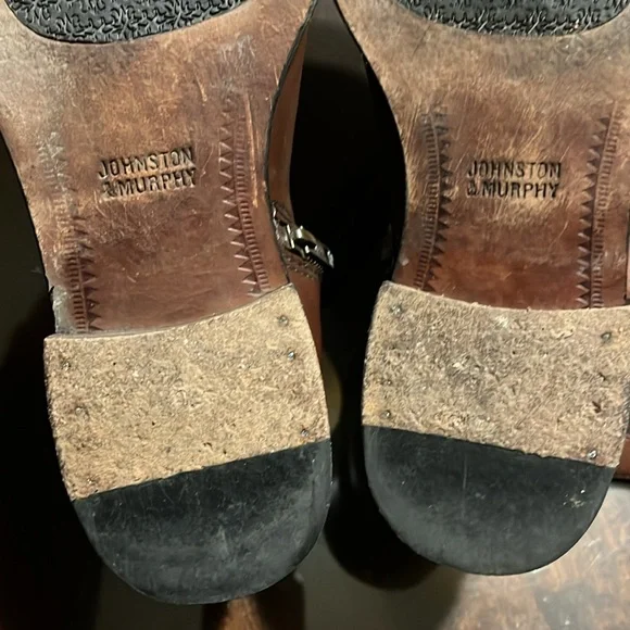 Johnston & Murphy Women's Brown Knee-High Riding Boots- genuine leather - Picture 13 of 16